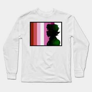 Galaxy Pidge Lesbian Pride Long Sleeve T-Shirt